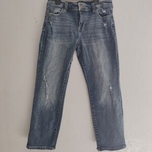 Liverpool High Rise Distressed Jeans